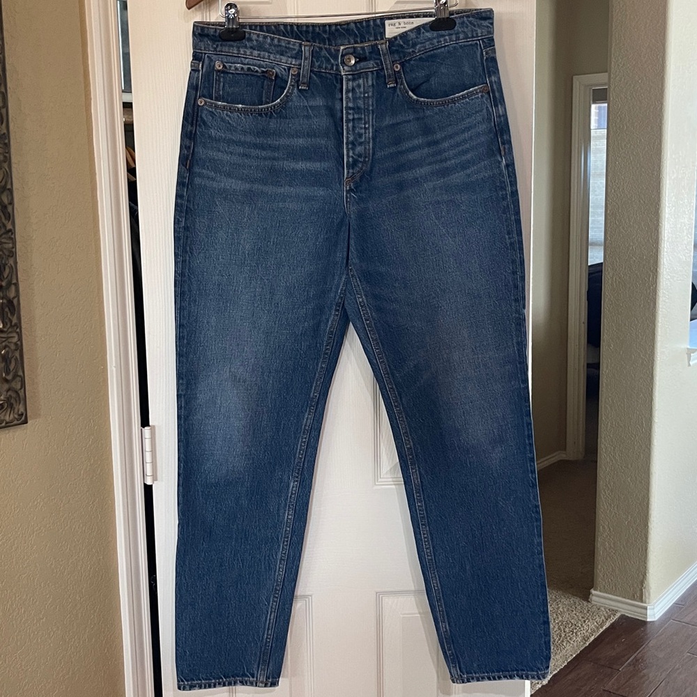 Rag & Bone Rosa Mid-Rise Boyfriend Jeans Size 29